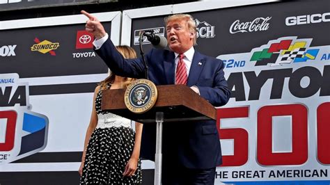 trump's daytona 500.